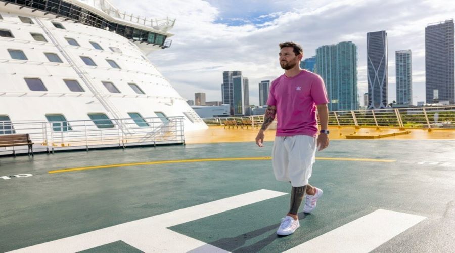 Royal Caribbean Names Lionel Messi as Icon of ‘Icon of the Seas’
