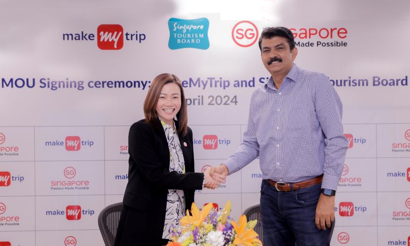 STB and MakeMyTrip Ink Strategic Partnership to Fuel Arrivals to Singapore